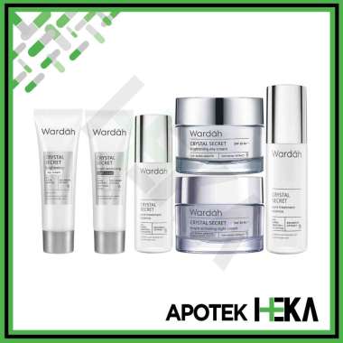 Wardah White Crystal Secret Series - Mencerahkan Kulit Brightening Day Cream 15 ml