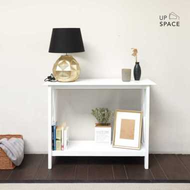 Up Space Kyla Console Table 1 rak White