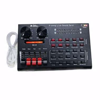 MIXER BLACKSPIDER V9 MULTIFUNCTIONAL LIVE SOUNDCARD