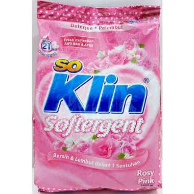 Promo Harga So Klin Softergent Rossy Pink 1800 gr - Blibli
