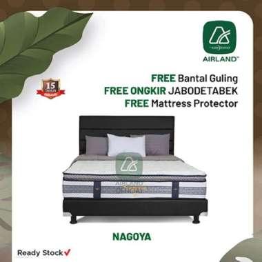 Airland Nagoya Set dengan divan dan sandaran 120 x 200 white