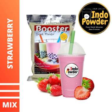 Bubuk Minuman STRAWBERRY 1Kg - Bubuk STRAWBERRY 1Kg - STRAWBERRY Bubuk 1Kg - STRAWBERRY Powder 1Kg