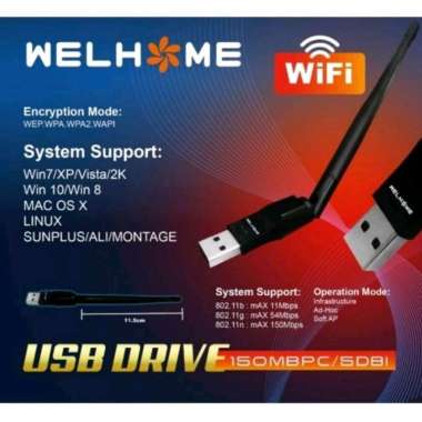 Dongel Wifi Usb Welhome WFD-01