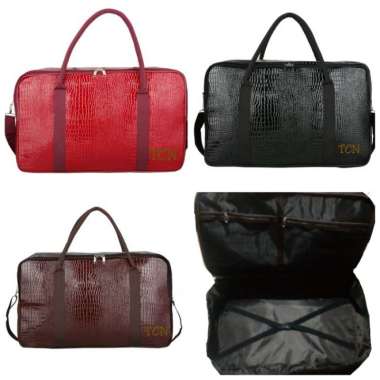 Tas Koper Jumbo Tas Baju Tas Mudik Tas Pulkam Tali panjang Sekat dalam warna Maroon