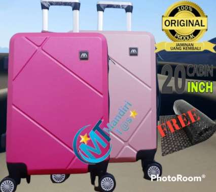 TAS KOPER POLO 20 INCH,ORIGINAL 003 ROSE GOLD warna PINK