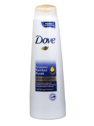 Shampoo Dove Perawatan Rambut Rusak 135Ml Btl
