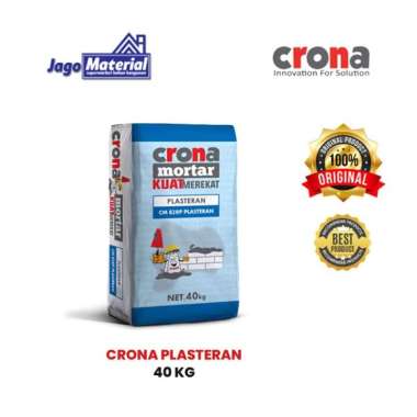 Crona Semen Mortar 40kg - Plesteran Semen Instan