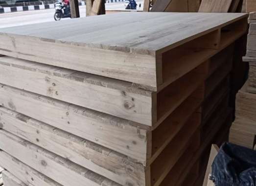 PALET KAYU, PALET DIPAN 100X100X12CM, PALET TATAKAN TEMPAT TIDUR