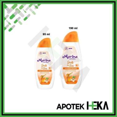 Marina Handbody Lotion Natural Smooth & Glow - Honey & Macadamia 95 ml