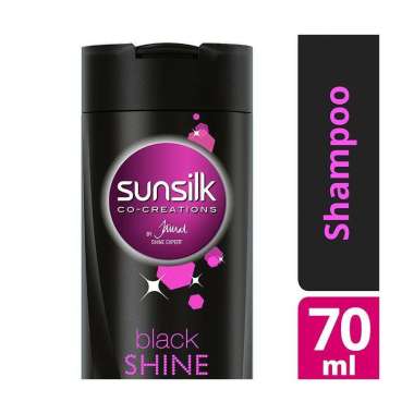 Promo Harga SUNSILK Shampoo Black Shine 70 ml - Blibli