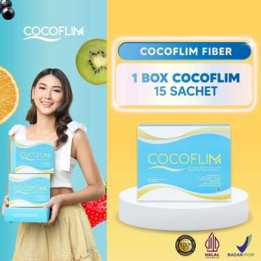 Cocoflim Fiber 1 Box Detox & Diet isi 15 Sachets