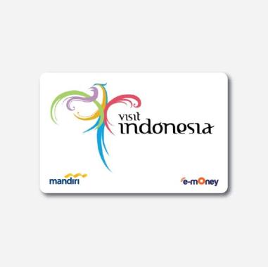 Kartu EMONEY MANDIRI Visit Indonesia Kumpulan Campuran Kartu Etoll e toll E Money E-money Winlycolle