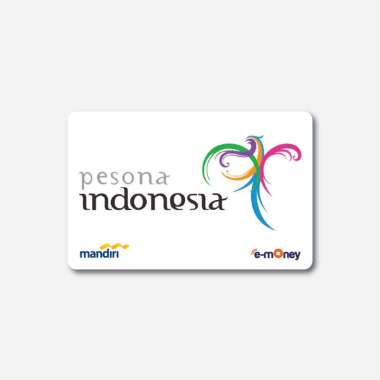 Kartu EMONEY MANDIRI Pesona Indonesia Kumpulan Campuran Kartu Etoll e toll E Money E-money Winlycoll
