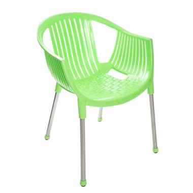 (Gosend/Grab) Kursi Plastik Bangku Senderan Confident Shinpo 293 Hijau