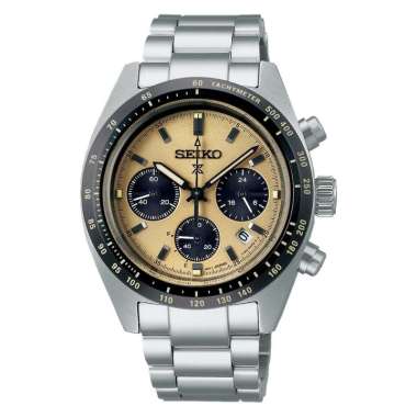 SEIKO Prospex SSC817 Speedtimer Champagne Solar Chronograph Tachymeter 100M