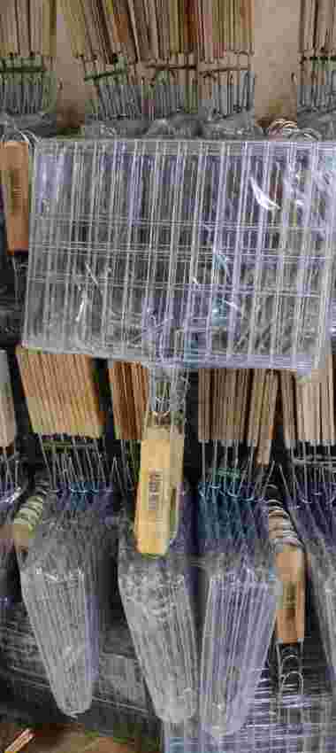 Panggangan Jepit Alat Panggang Ikan Ayam Stainless