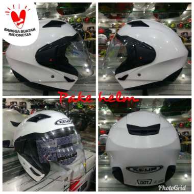 Harga Zeus Half Face Putih Terbaru Juli 