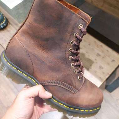 SALE!!! DOCMART DR MARTENS 1460 CARAMEL SIZE 36 - 45 NEW ORIGINAL