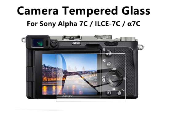 Screen Protector Tempered Glass for Sony A7C A7 C