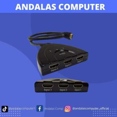HDMI SWITCH CABANG PORT 3 FULL HD