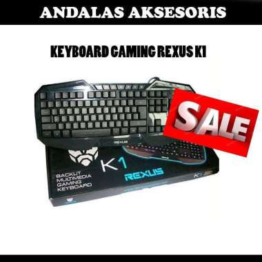 Keyboard Gaming REXUS K1 Multimedia