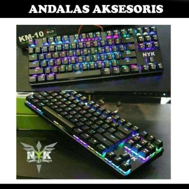 Keyboard gaming Nyk Mechanical Full RGB KM-08