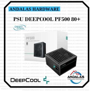 PSU Power Supply DeepCool PF500 500Watt 80+ Baru