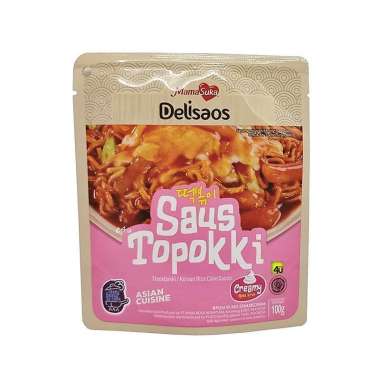 Mamasuka Delisaos Saus Topokki Creamy 10