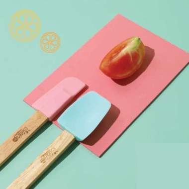 sutil stein spatula silicone sutil silikon - Duo Candy Pink