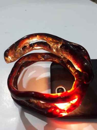 gelang akar bahar merah kristal hk 021 MERAH