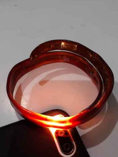 gelang AKAR BAHAR mrah kristal hk 011 MERAH