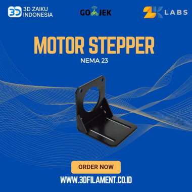 ZKLabs NEMA 23 Motor Stepper Bracket Black