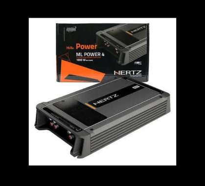 Hertz Mille Power 4 Amplifier hitam