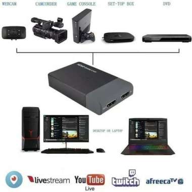VIDEO CAPTURE EZCAP HD60 GAME LIVE STREAMING USB 3.0 HDMI GOOD QUALITY