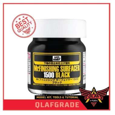 SURFACER - MR FINISHING SURFACER 1500 BLACK