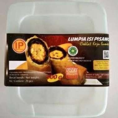 LUMPIA PISANG COKLAT KEJU 500 GRAM