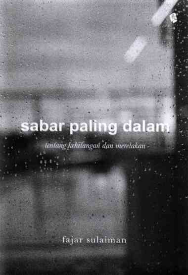Buku Sabar Paling Dalam - Fajar Sulaiman