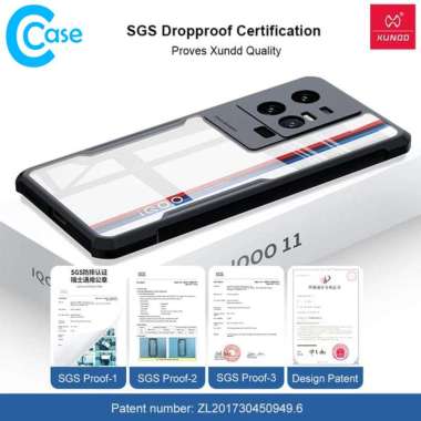 Original XUNDD Case Vivo IQOO 11 5G Shockproof