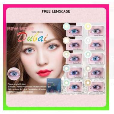 [ MORE DUBAI ] SOFTLENS NEW MORE DUBAI NORMAL 14.5MM BY MORE DUBAI MARBLE GREY