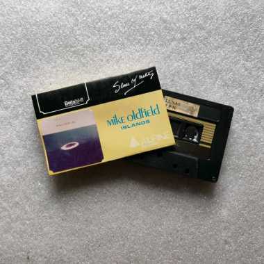 kaset pita europop progressive rock MIKE OLDFIELD islands
