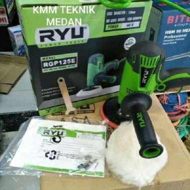 MESIN POLES POLIS MOBIL KERETA 5" RYU RGP125E POLISHER 5 INCH RYU
