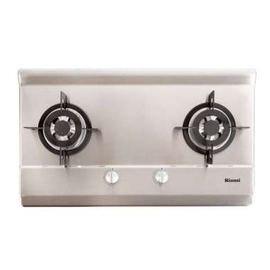 Rinnai Kompor Gas Tanam Rinai 2 Tungku Stainless RB 712 NS RB712 NS YES Bubble Wrap