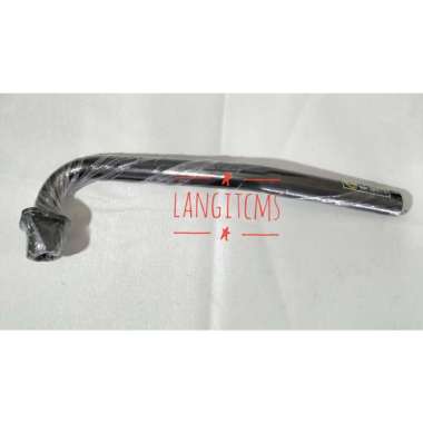 Leher Knalpot Sambungan Knalpot Jupiter Vega R New Crypton Jupiter Z burhan Hitam