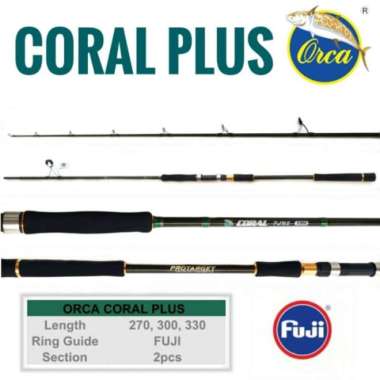 JORAN POPPING KARANGAN ORCA CORAL PLUS 270 300 330 RING FULL FUJI - 270 300