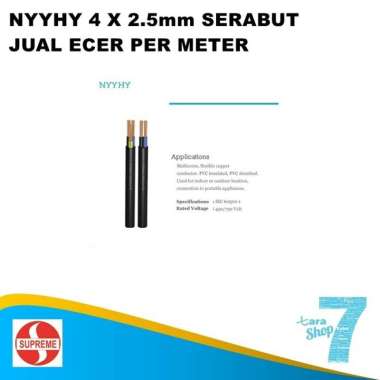 KABEL NYYHY 4 X 2.5 MM merk SUPREME - 7190239
