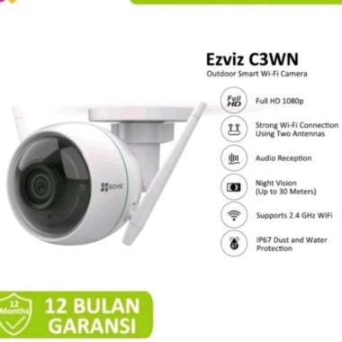 Camera CCTV Ezviz C3WN 1080P 2MP | IP wifi outdoor FHD IR