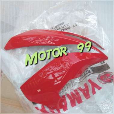 Body cowling Sayap depan kanan Aerox 155 merah metalik Original Yamaha