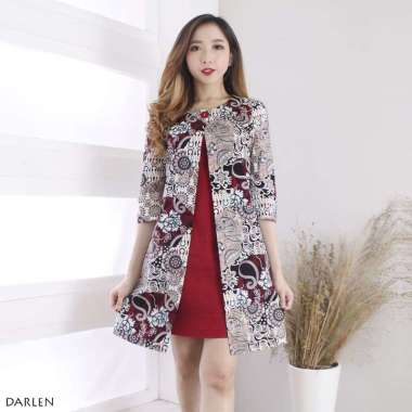 Jual Dress Batik Wanita Model Terbaru 2021 Blibli