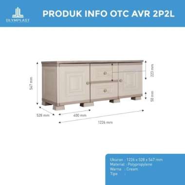 Olymplast Rak TV - Meja TV / Rak Tv / OTC AVR OTC AVR 2P2L