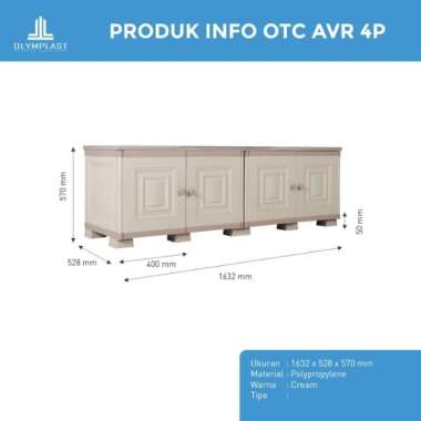 Olymplast Rak TV - Meja TV / Rak Tv / OTC AVR OTC AVR 2P